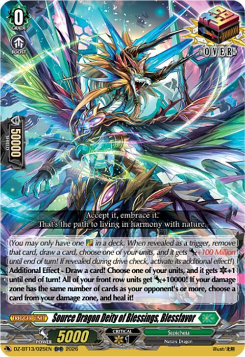 Source Dragon Deity of Blessings, Blessfavor [D Format] Frente