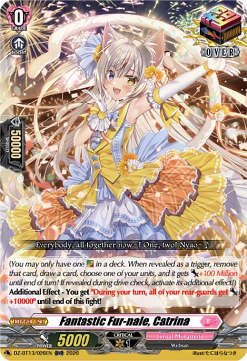 Fantastic Fur-nale, Catrina [D Format] Card Front
