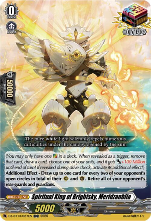 Spiritual King of Brightsky, Meridzanblia Frente