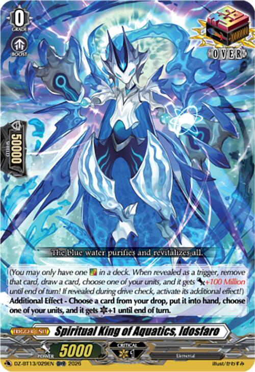 Spiritual King of Aquatics, Idosfaro Frente