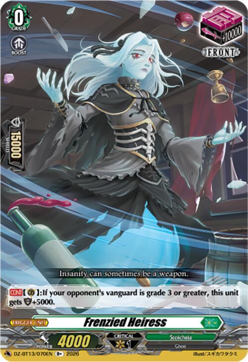 Frenzied Heiress [D Format] Frente