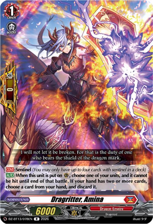 Dragritter, Amina Card Front