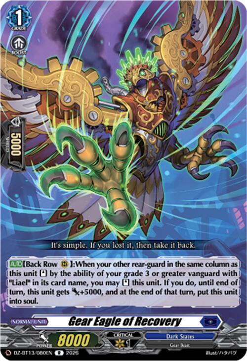 Gear Eagle of Recovery Card Front