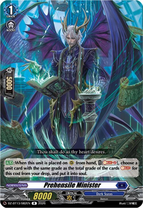 Prehensile Minister Card Front