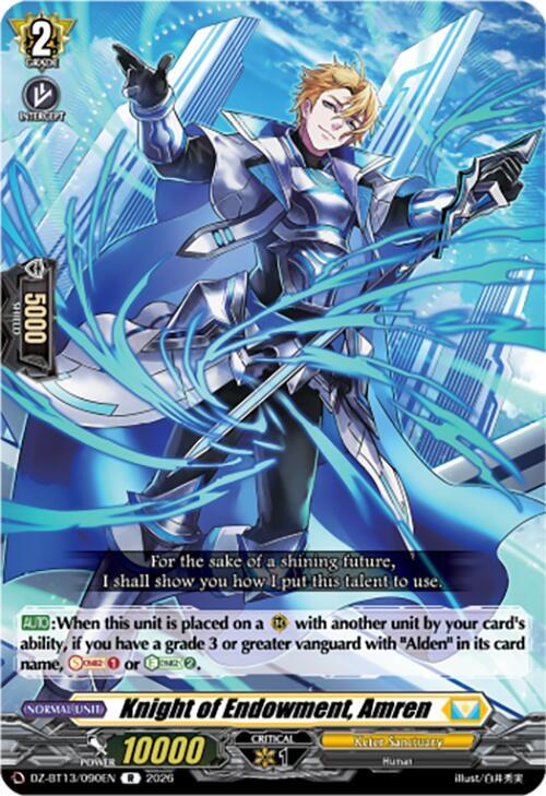 Knight of Endowment, Amren Card Front