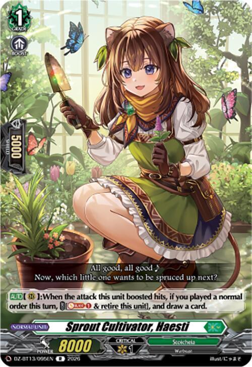 Sprout Cultivator, Haesti Card Front