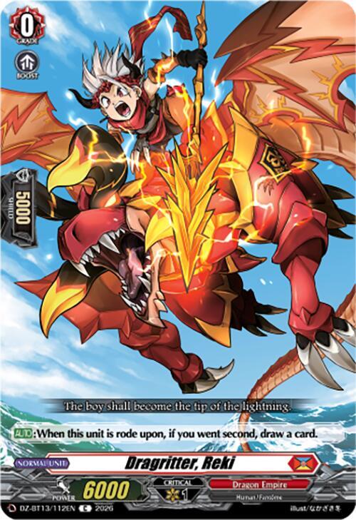 Dragritter, Reki Card Front