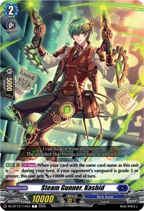 Steam Gunner, Kashid Card Front