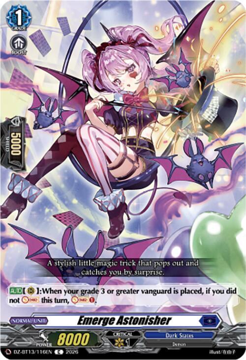 Emerge Astonisher Card Front