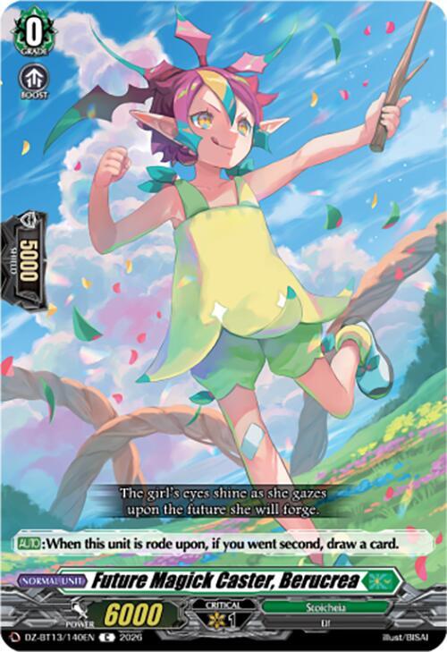 Future Magick Caster, Berucrea Card Front