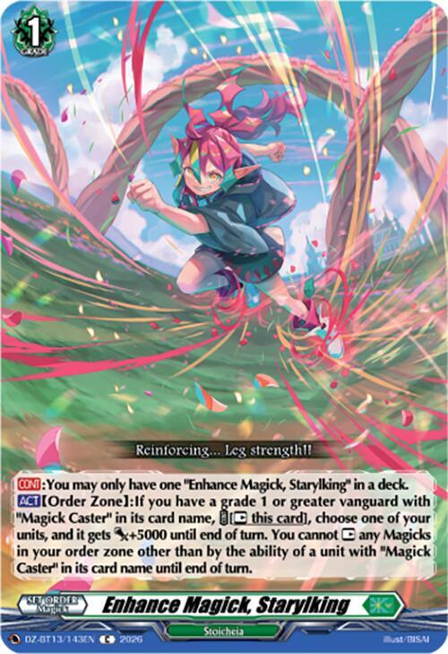 Enhance Magick, Starylking Card Front