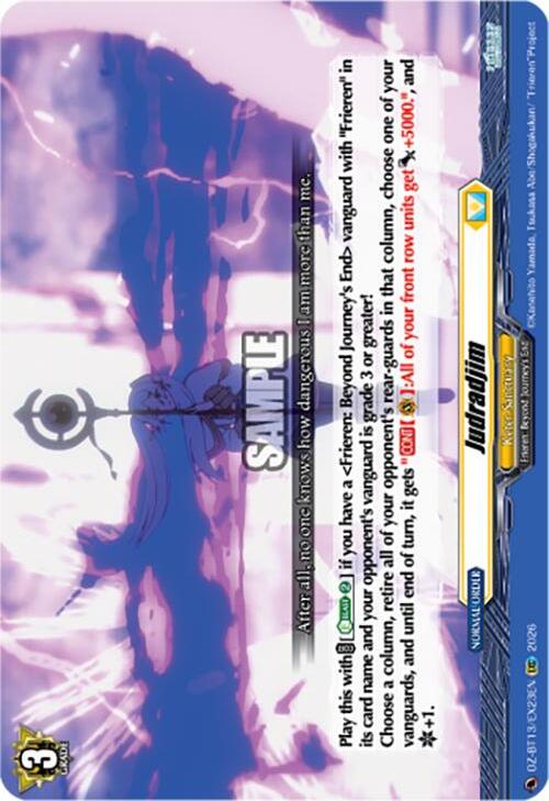 Judradjim Card Front