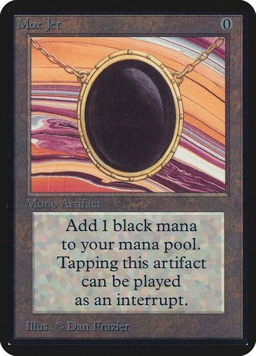 Mox Jet Card Front