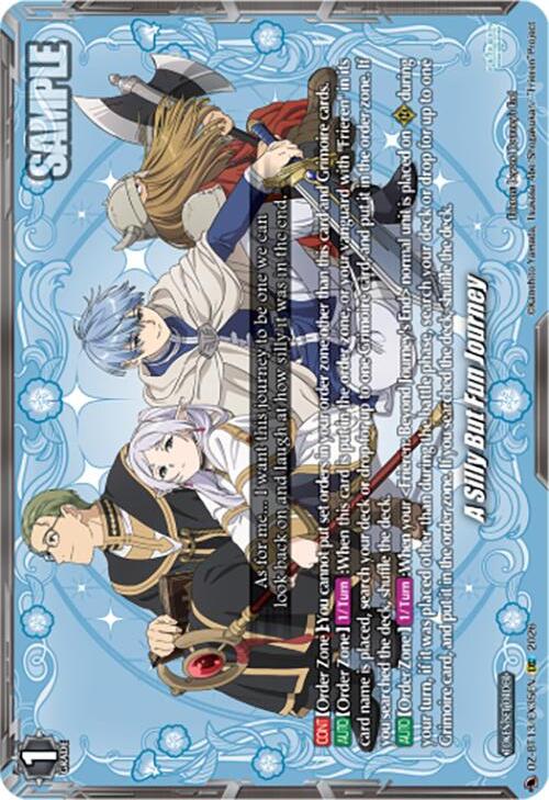 A Silly But Fun Journey Card Front