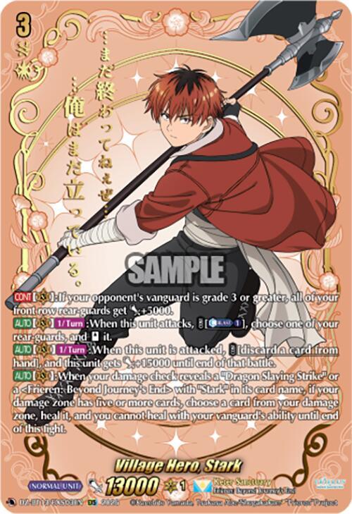 Village Hero, Stark Card Front