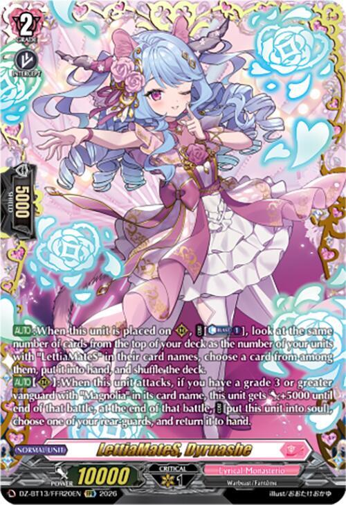 LettiaMateS, Dyruashe Card Front