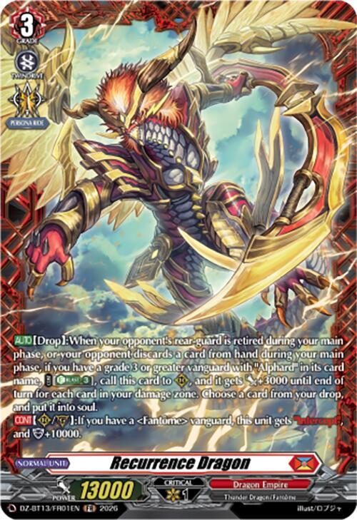 Recurrence Dragon Frente