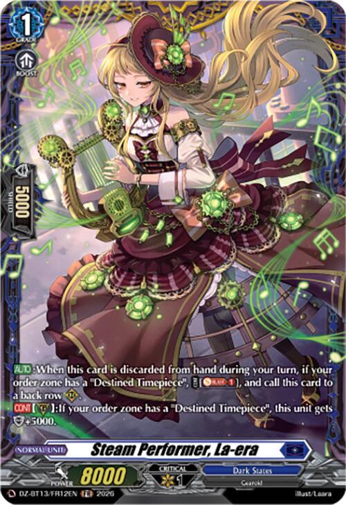 Steam Performer, La-era Card Front