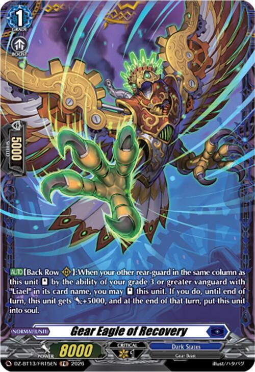 Gear Eagle of Recovery Card Front
