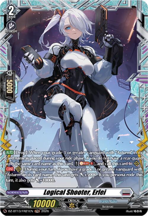Logical Shooter, Erlei Card Front