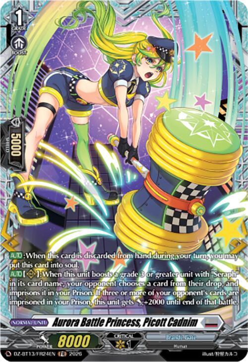 Aurora Battle Princess, Picott Cadnim Frente