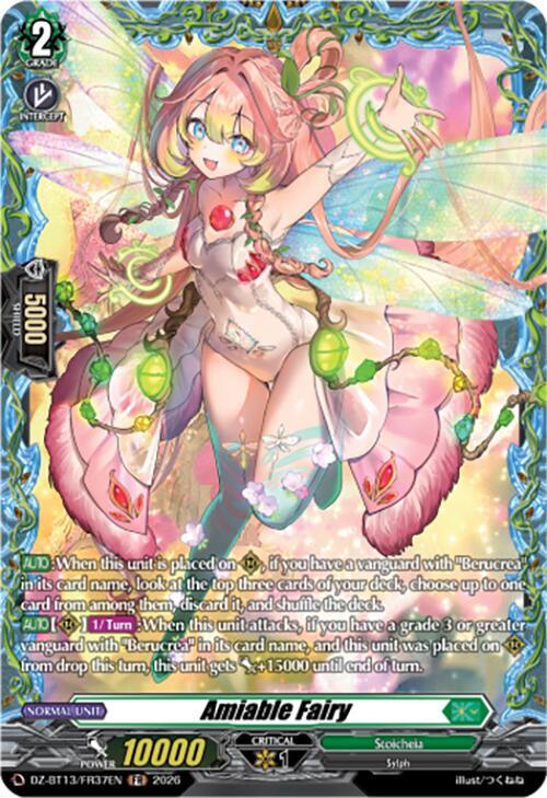 Amiable Fairy Card Front