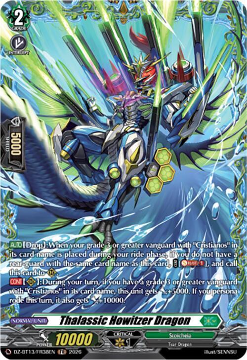 Thalassic Howitzer Dragon Card Front