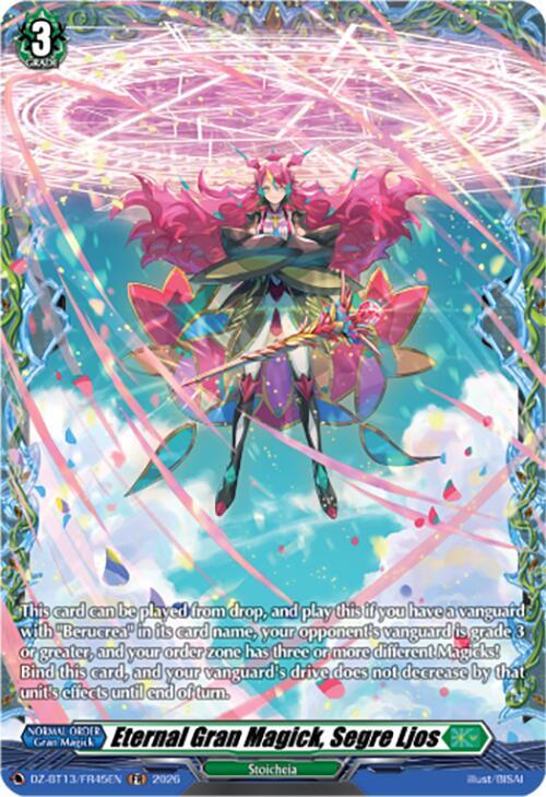 Eternal Gran Magick, Segre Ljos Frente