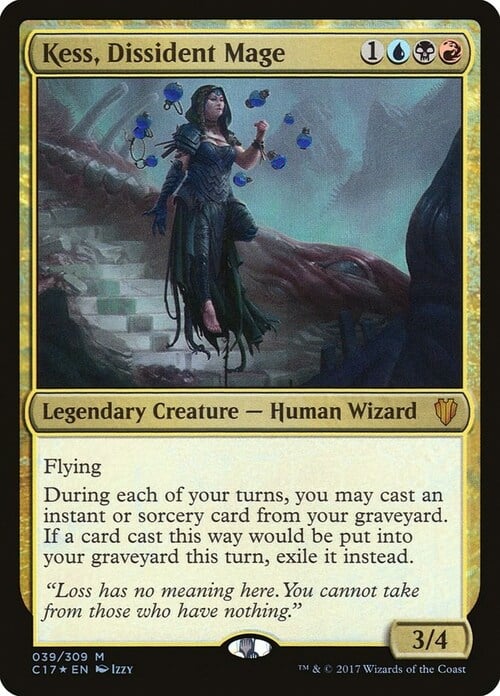 Kess, Dissident Mage Card Front