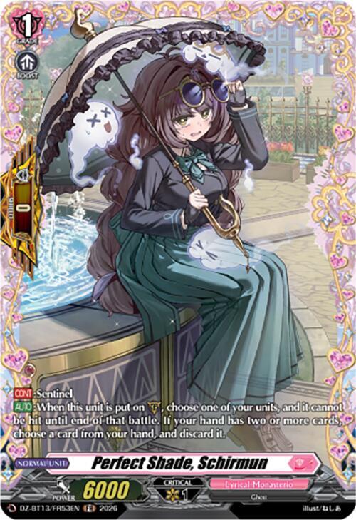 Perfect Shade, Schirmun Card Front