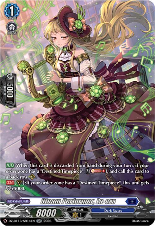Steam Performer, La-era Card Front