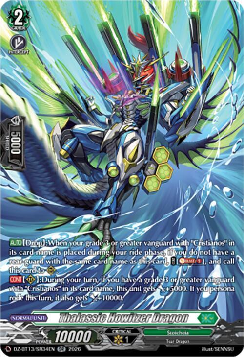Thalassic Howitzer Dragon Card Front