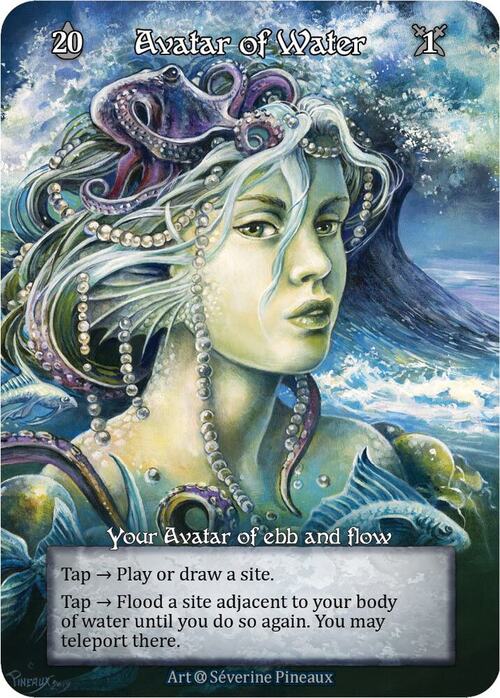 Avatar of Water Card Front
