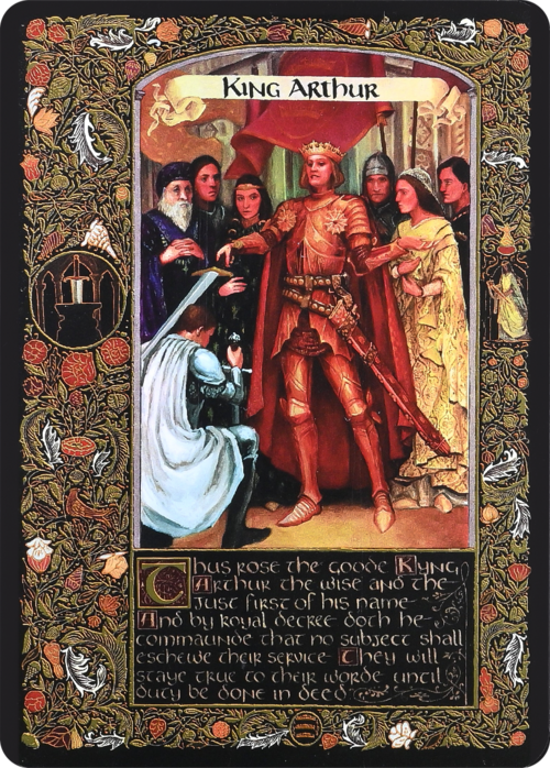 King Arthur Card Front