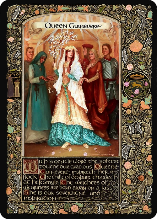 Queen Guinevere Card Front