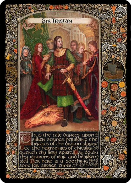 Sir Tristan Card Front