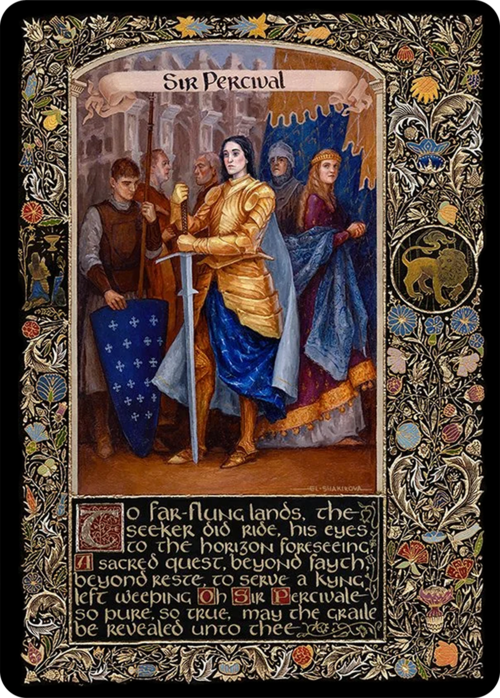 Sir Percival Card Front