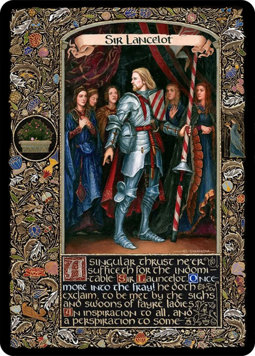 Sir Lancelot Card Front