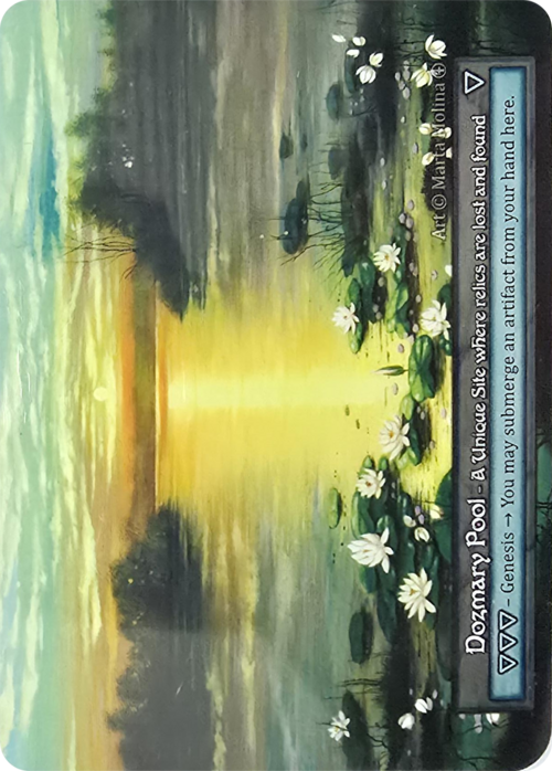 Dozmary Pool Card Front