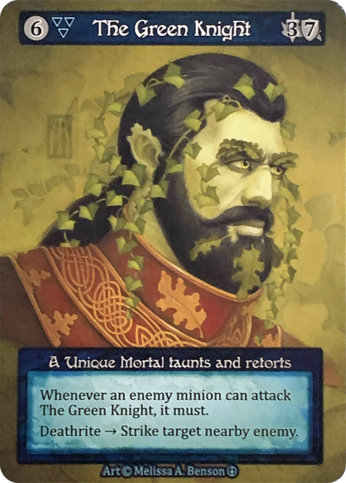 The Green Knight Card Front