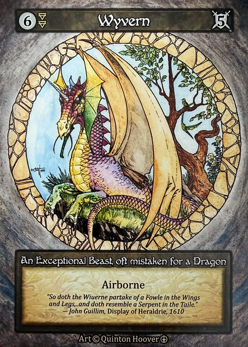 Wyvern Card Front