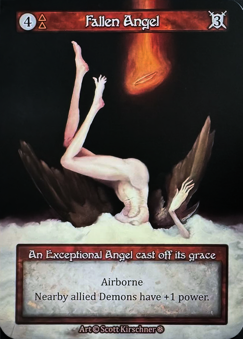 Fallen Angel Card Front