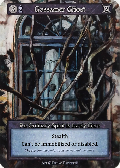 Gossamer Ghost Card Front