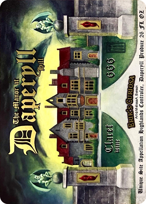 The Manor At Daperyll Hill Card Front