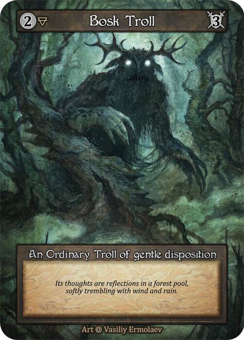 Bosk Troll Card Front