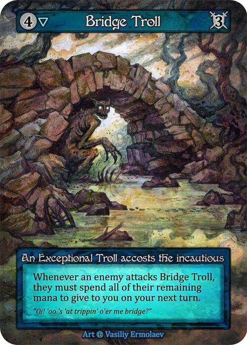 Bridge Troll Card Front
