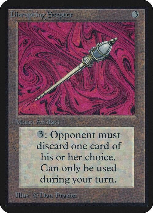 Disrupting Scepter Card Front