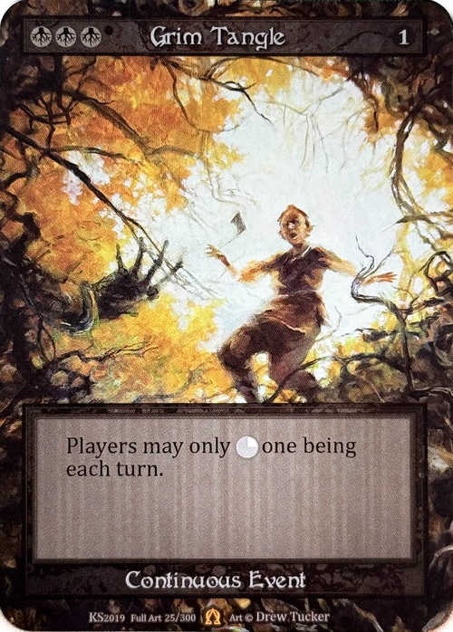 Grim Tangle Frente