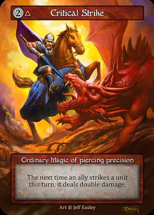 Critical Strike Card Front
