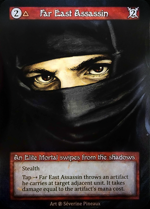 Far East Assassin Card Front